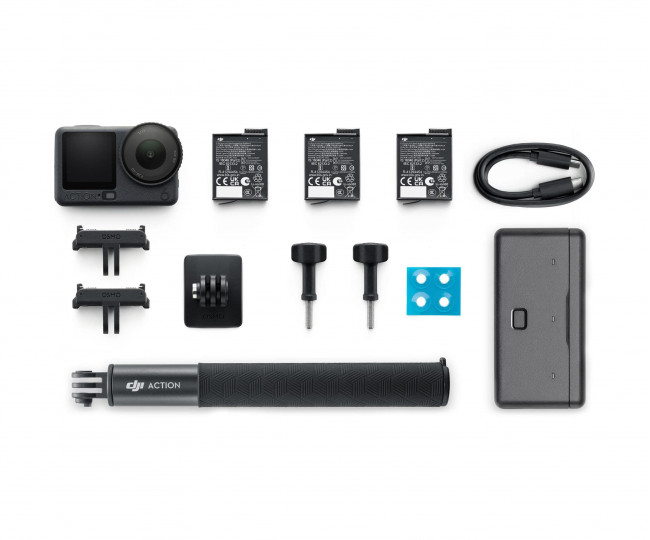 Екшн-камера DJI Osmo Action 6 Adventure Combo (CP.OS.00000506.02)